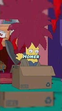 😁 ¿Quien era el ladrón de paquetes? 📦 #thesimpsons #simpsons #lossimpsons