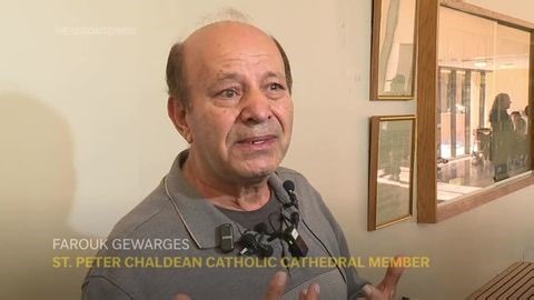 US CA Vatican Chaldean Bishop Shaleta (CR)