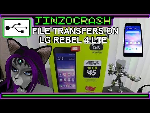 How to do LG Rebel 4 LTE file transfers!