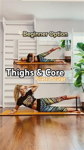 3 Best Thighs & Core Sculpting Exercises | Midlife Fitness (Beginner Friendly)