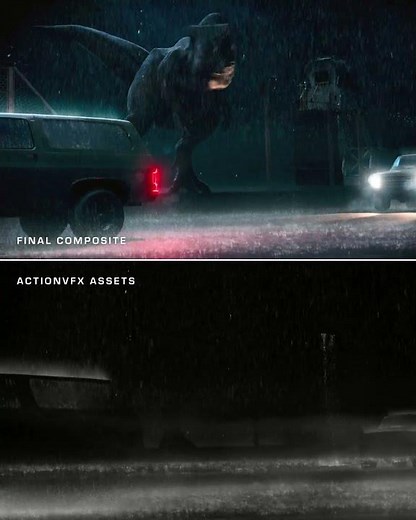 Make Your Scene Iconic With ActionVFX | #vfx #jurassicworld #visualeffects