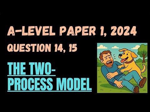 Paper 1, 2024 - Q14, 15: The Two Process Model