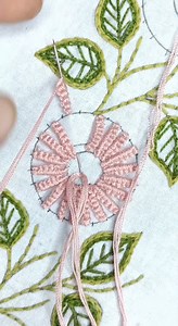 Pretty Flower Embroidery Design by Hand | Stitching Garden