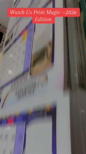 🎥 Watch the magic unfold! Our 2026 Calendars are being collated and printed at one of Belize’s top print houses which is The Angelus Press Limited Of course! 📅 Quality craftsmanship, vibrant prints, and durable finish all at prices that keeps your budget happy. 💡 When you choose us for your printing, you’re choosing quality for less. So Don’t miss out!!! Order your 2026 calendars today and start the year in style! #PrintinginBelize #2026Calendar #QualityForLess #Angeluspress #ShopBelize | The