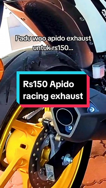 Honda RS150 Apido Racing Exhaust Overview