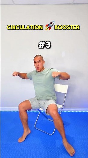Boost Circulation from A Chair (Low-Impact Cardio)