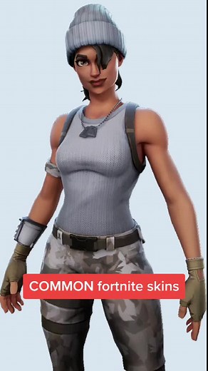 Most Popular Common Fortnite Skins Revealed