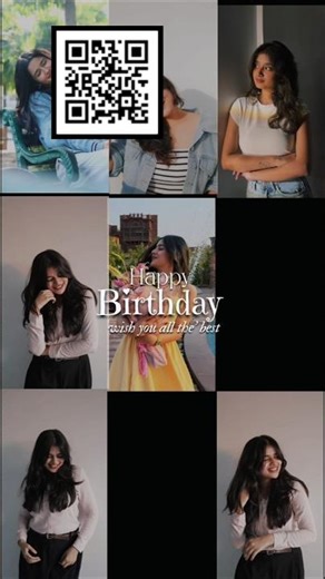 Girl Birthday Aesthetic VN Template Code | Birthday VN Edit Scanner | #birthday #edit #vn #shorts