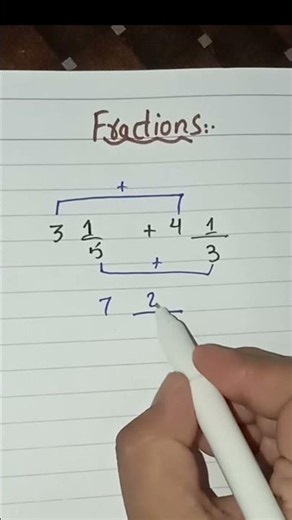 ✨ Fractions made simple! Learn the basics of fractions with an easy step-by-step explanation. ➗📚