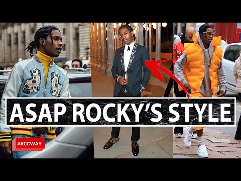 How to Dress Like ASAP Rocky / Streetwear & High-end Fashion Style - Men's Fashion Inspiration