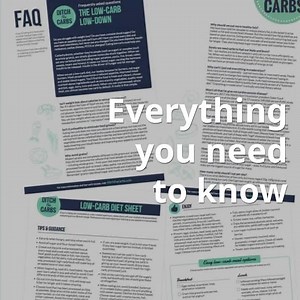 How to start low-carb ... (even if you haven't got a clue!) ➡️ Get your FAQ & diet sheet: https://www.ditchthecarbs.com/subscribe-now/ | Thinlicious | Facebook