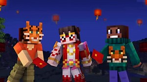 How to get the tiger mask for Minecraft's Lunar New Year celebration