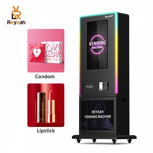 [Hot Item] Wholesale Self Automatic Eyelash Vending Machine Beauty Makeup Product Condom Vending Machine with Card Reader