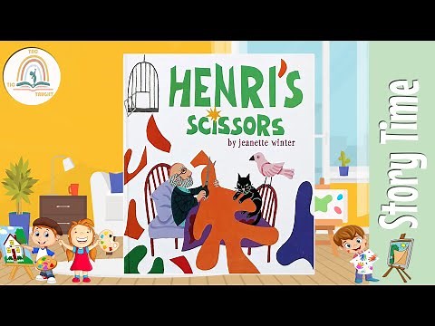 HENRI'S SCISSORS by Jeanette Winter ~ Kids Book Storytime, Kids Book Read Aloud, Bedtime Stories