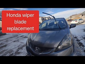 How to Replace Honda Fit Windshield Wiper Blades in Minutes
