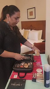 "Reception look✨ Soft glam base, HD finish, and a long-lasting glow curated specially for her big evening. Smokey yet subtle eyes, well-defined lashes, and a perfectly balanced lip shade to match her reception outfit. A look crafted to keep her confident, radiant, and camera-ready throughout the night 💫 Make-up by Surya Ishaan ✨" | Surya Ishaan