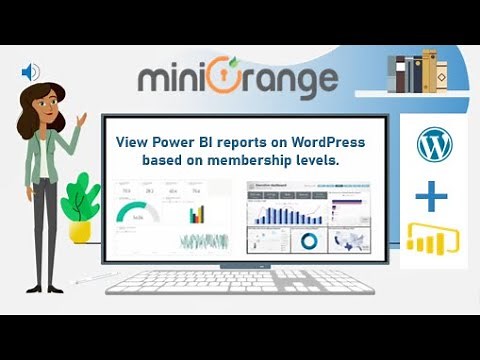 Power BI report embedding on WordPress based on WP Roles and User Memberships