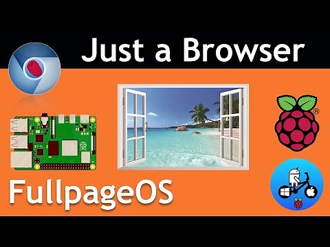 Launch a webpage or autoplay video on startup. Raspberry Pi Kiosk / Fake Window