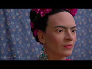 Frida Kahlo Κέρινο ομοίωμα.Μουσείο κέρινων ομοιωμάτων Θεόδωρου Κοκκινίδη.