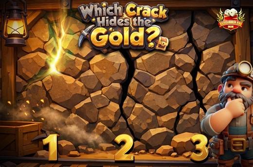 Deep inside the Mine of Luck, not every crack in the stone is the right one… But one of them hides a shiny vein of pure luck. ✨💰 Look closely at the rock wall as the sparks fly and the light flickers. Which crack would YOU hit first? A) Left B) Middle C) Right Drop your pick in the comments and see if your luck is sharp today! 🍀 👉 Then jump into the game and try your luck on board → https://www.bgkingonline.com/social/r_3803c5e13f | Backgammon King Online