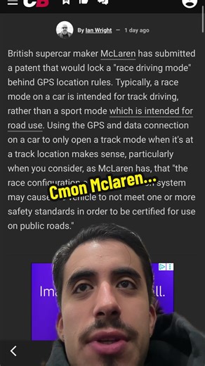 Somebody stop them #greenscreen #mclaren #cartok #carguy | mclaren car