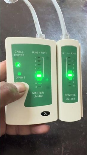 Line taster Rj45 Chek Cat6 wire