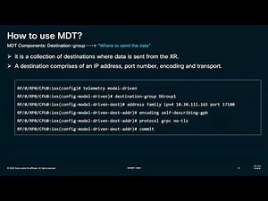 Streaming Telemetry with Splunk