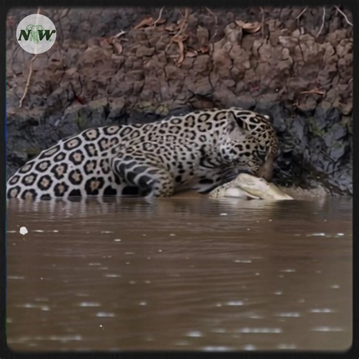 [Video] Epic Jaguar vs. Caiman Showdown Captured on Film in Brazil!—[Full story in cᴑmments]👇 | Nature and Wildlife TV