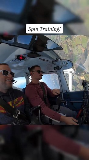 Exciting Spin Training for Student Pilots