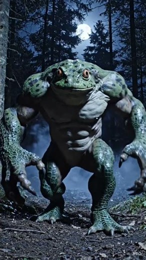 The Frog-Headed Monster Is Coming… 😱 | 8s Horror Short