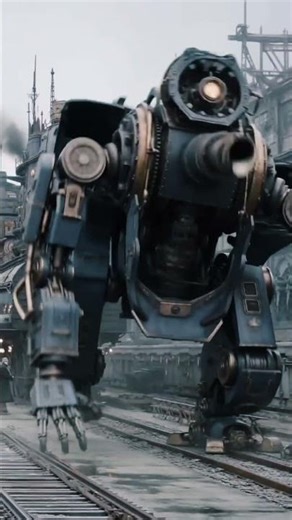 Old Steam Train Transforms Into Giant Robot 😱 AI Mecha Transformation