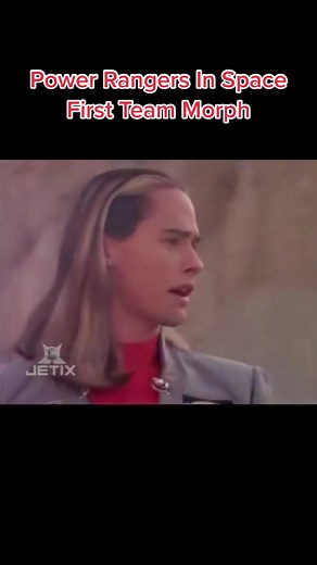 Power Rangers In Space First Team Morph