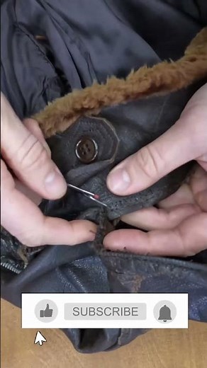 Leather Jacket repair!