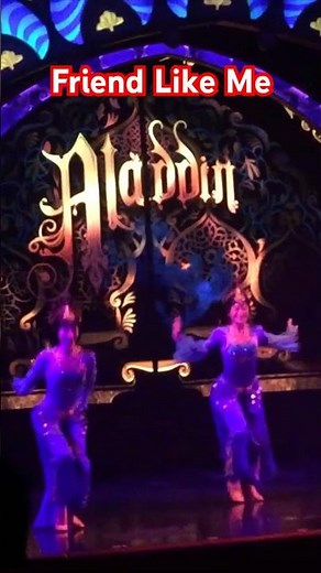 FRIEND LIKE ME with the GENIE from Disney's ALADDIN at DISNEYLAND!!