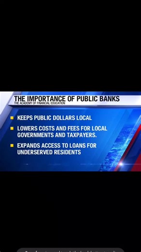 What are the benefits to public banking? How do they generate money for taxpayers? Visit www.taofe.org to learn more. #publicbanking #money #finance | The Academy of Financial Education