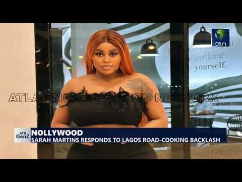 Nollywood: Sarah Martins responds to Lagos road-cooking backlash
