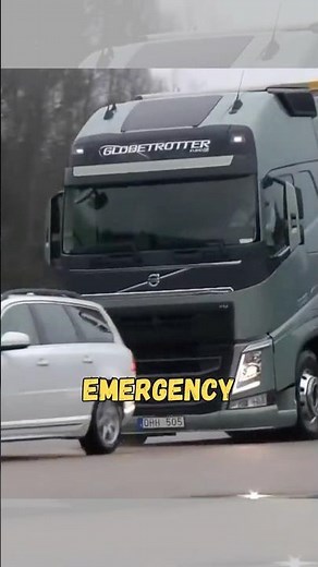 How This Advanced Emergency Braking System Prevents Truck Disasters!