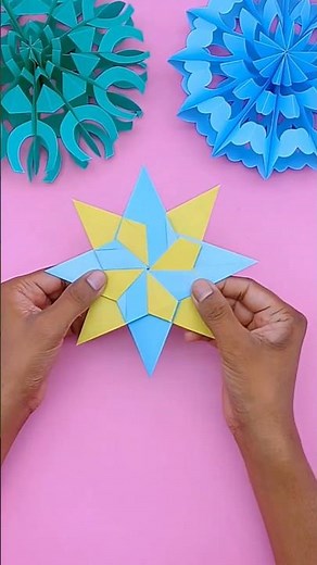 How to Make an 8 Point Origami Ninja Star ⭐ Easy Paper Ninja Star #Shorts