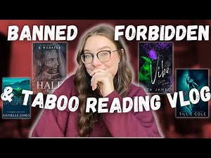 Banned, Forbidden, & Taboo Reading Vlog Part 3 ☠️
