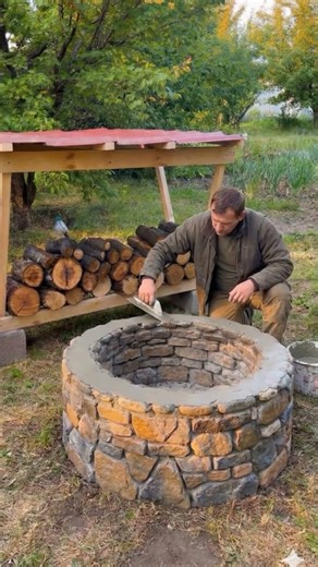 Concrete Fire Pit From Start to Finish