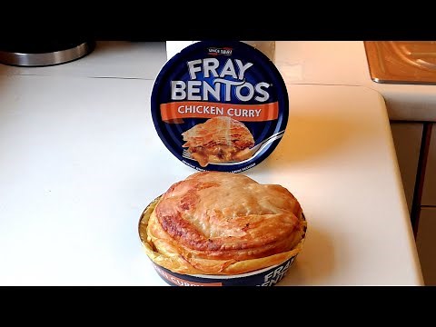FRAY BENTOS Chicken Curry Pie ASDA Food Review