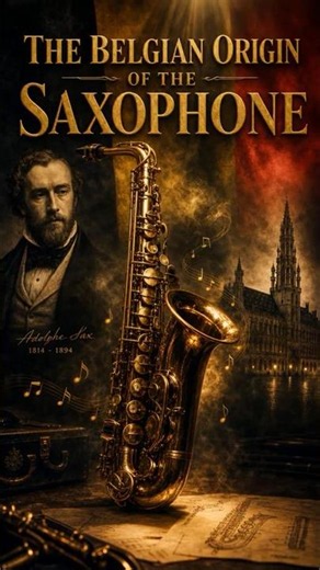 The Saxophone Was Invented HERE 😳 #belgium #history