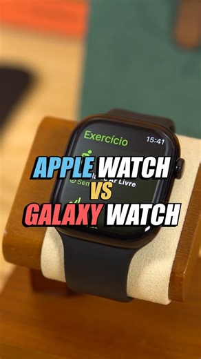 Usei o APPLE WATCH e GALAXY WATCH // Qual o melhor?