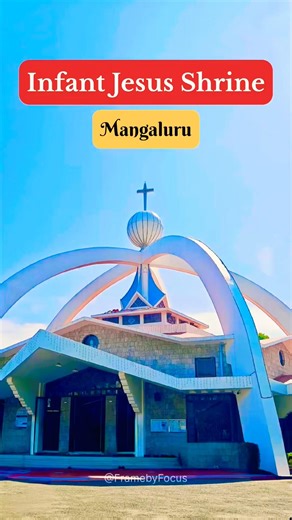 Infant Jesus Shrine | Mangaluru #jesus #church #god #holyspirit #shorts #youtubeshorts #viral #bible
