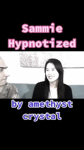 I am hypnotized by an amethyst crystal!Full video on YT.#hypnosis #hypnosismic #hypnosismic #hypnotized #hypnotize #hypno #hypnose #hypnotising
