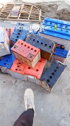 scrap batteries 🔋 #skills #batterylife #japanibattery #batterymechanic #growaccount
