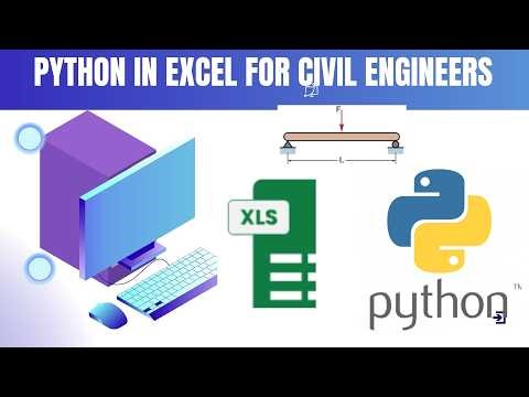 Python in Excel for Civil Engineers | Learn Faster Calculations & Automation# Video 2