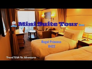🚢 Regal Princess Mini Suite Tour | Cabin B422 Deck 11 Midship 🛏️🌊