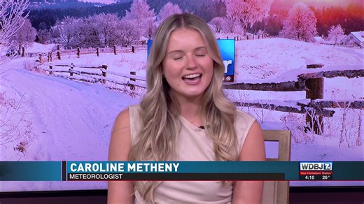 ICYMI: Today on 7atfour, WDBJ7 introduced new Meteorologist Caroline Metheny!!! | WDBJ7