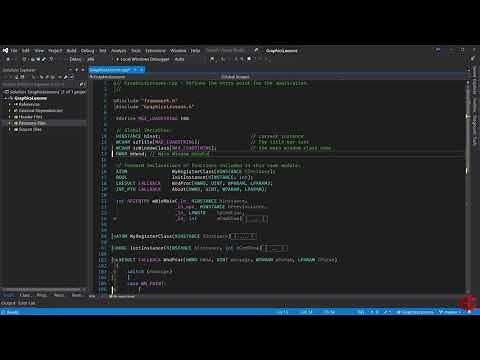 01. Основы графики Windows. Изучаем GDI. Pen, Brush, Rectangle.